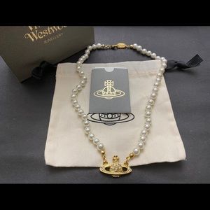 Vivienne Westwood MINI BAS RELIEF CHOKER GOLD-TONE